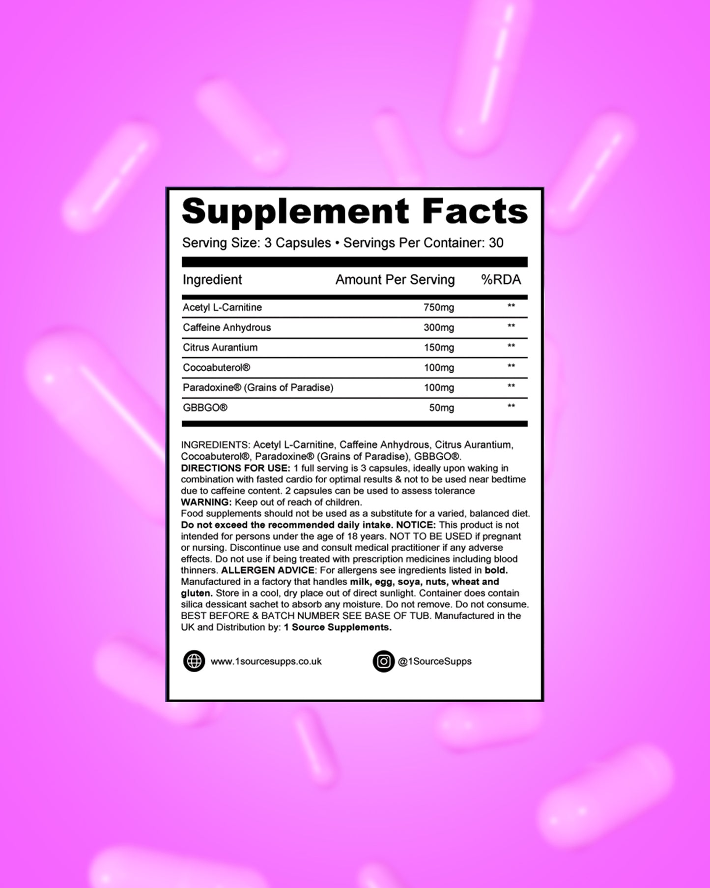 SHREDDED1 - Metabolism Support