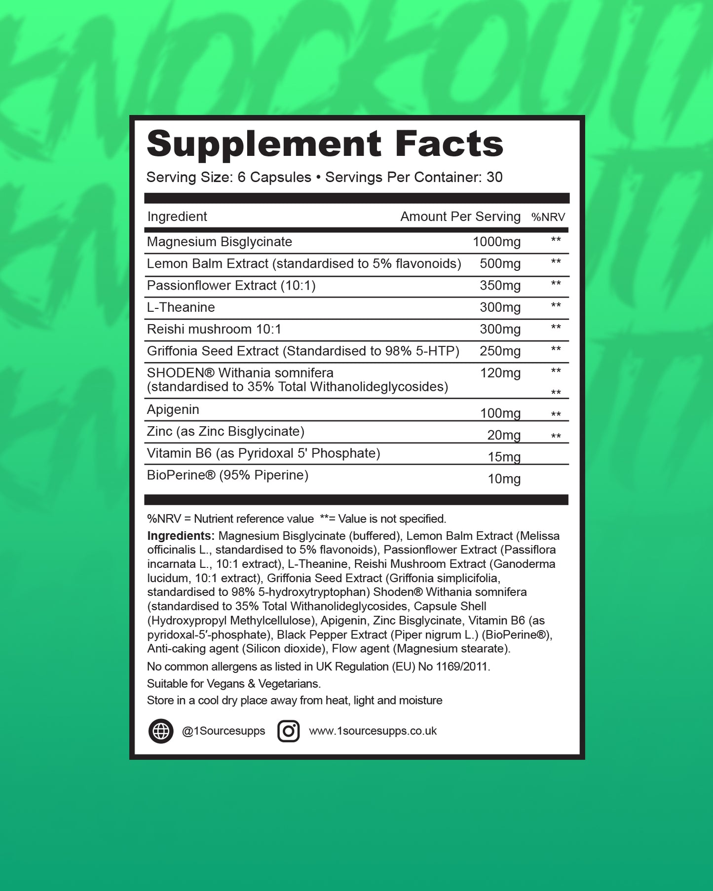 KNOCKOUT1 - Sleep & Recovery Aid