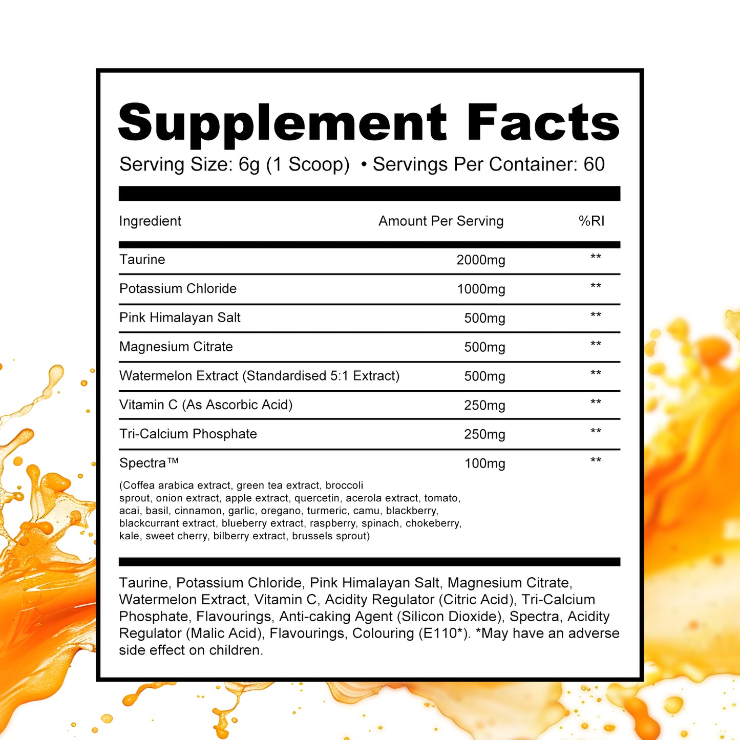 HYDRATE1 - Advanced Hydration Formula