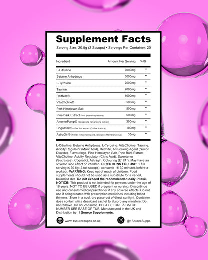 PUMPED1 - Ultimate Non-Stim Pre